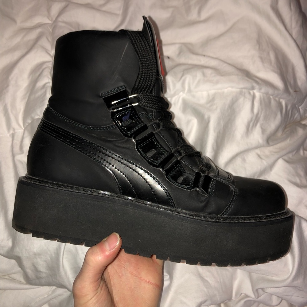 Fenty Puma platform boots